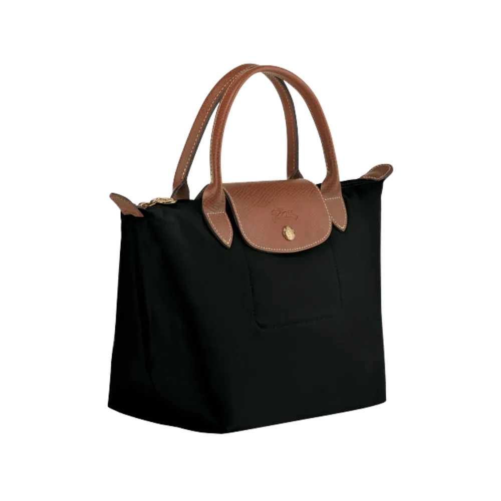 Longchamp Le Pliage Original S Handbag Black - Recycled canvas