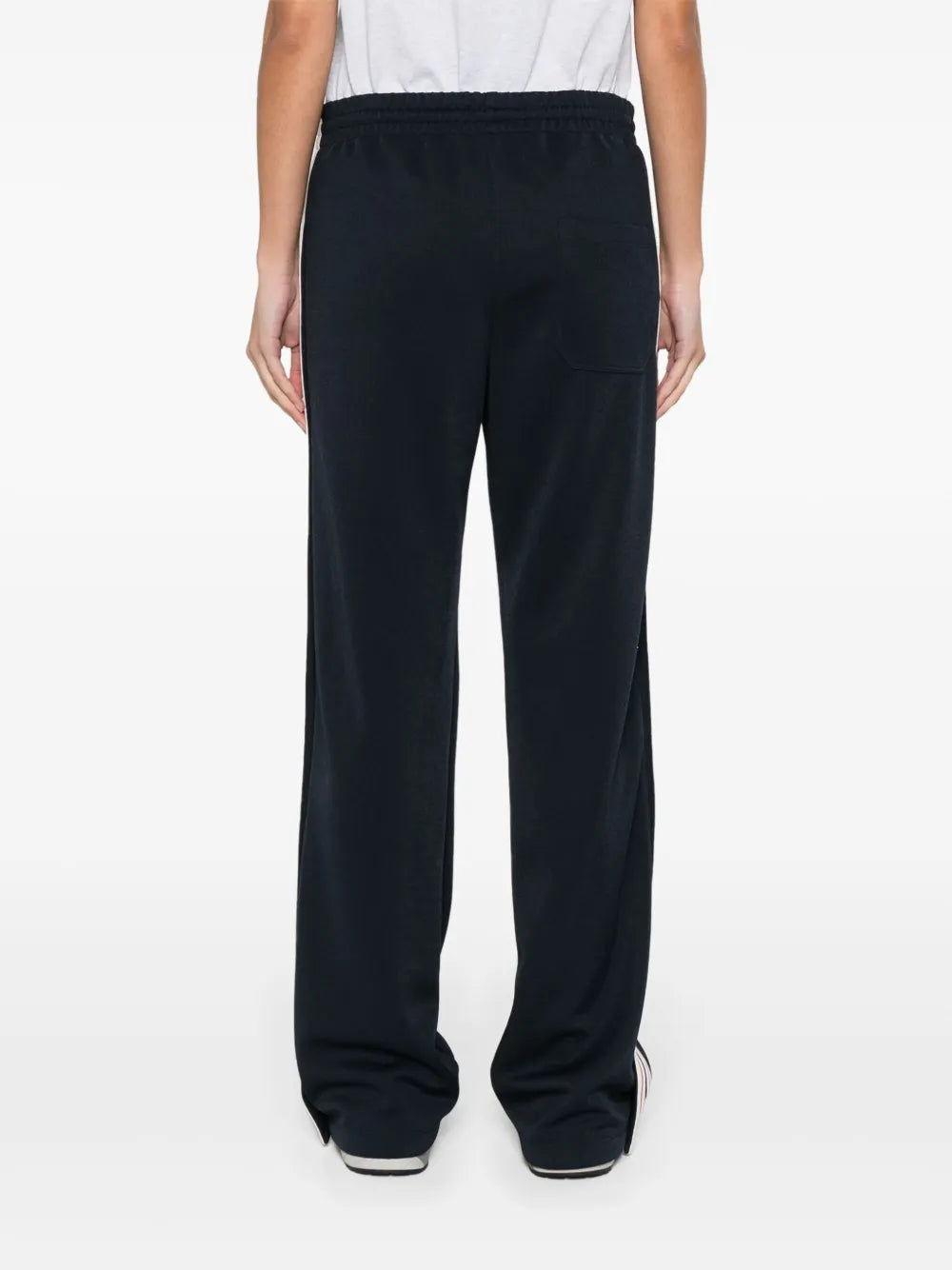 striped track pants