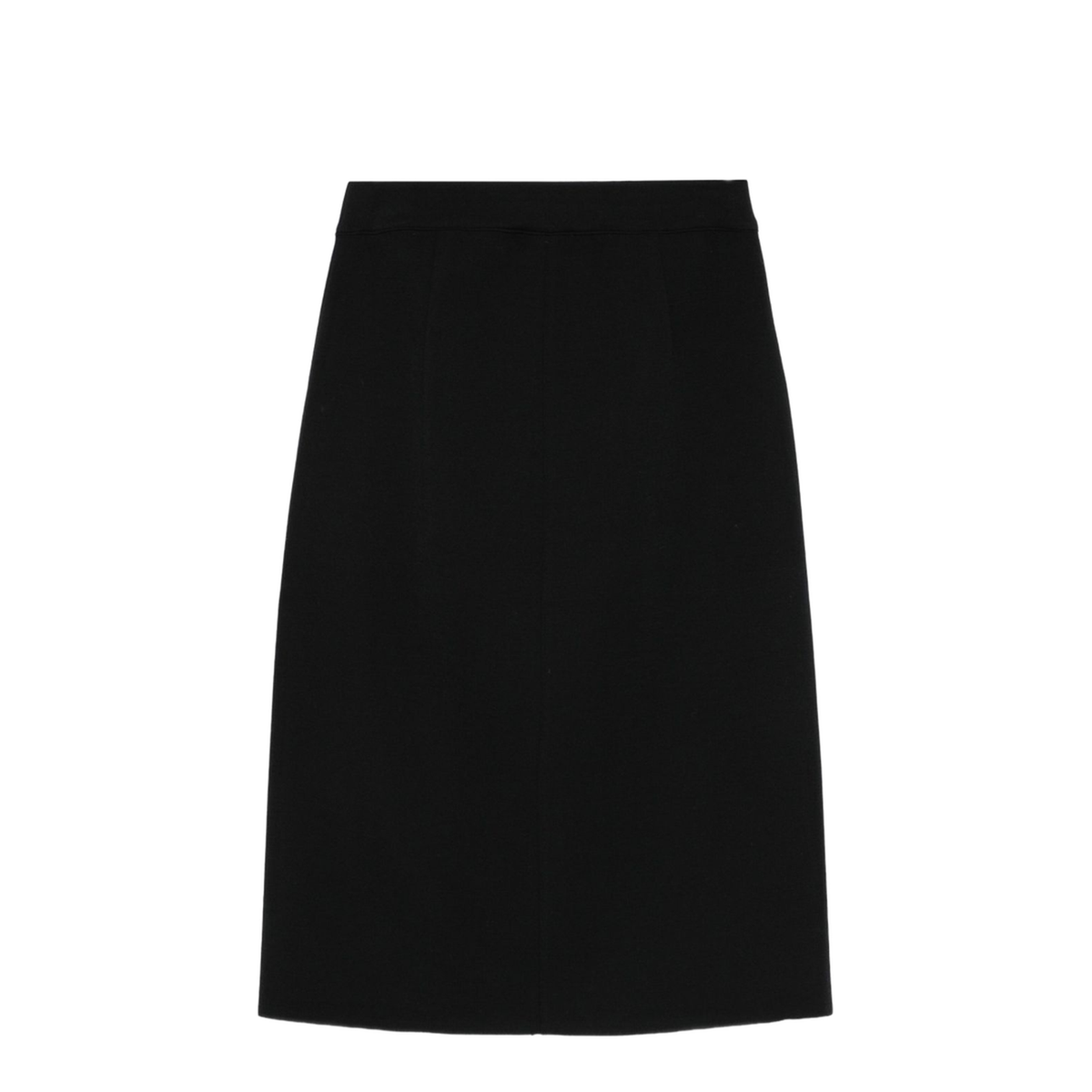 Wool Midi Skirt