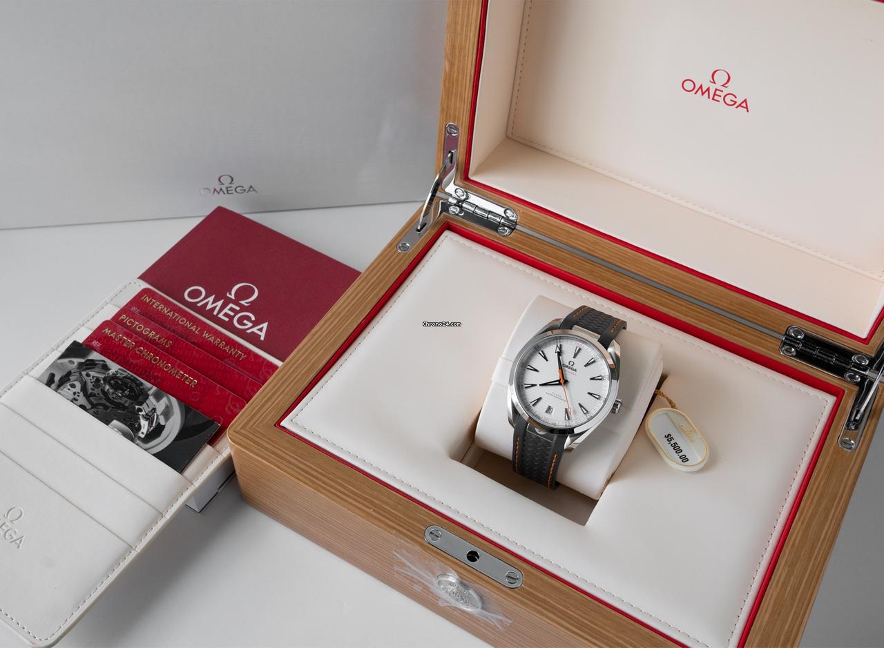 Omega Seamaster Aqua Terra NEW 2026 Seamaster Aqua Terra 41mm White on Rubber 220.12.41.21.02.002