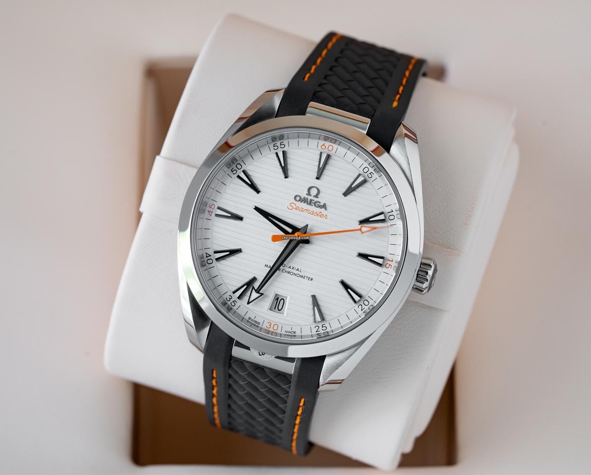 Omega Seamaster Aqua Terra NEW 2026 Seamaster Aqua Terra 41mm White on Rubber 220.12.41.21.02.002