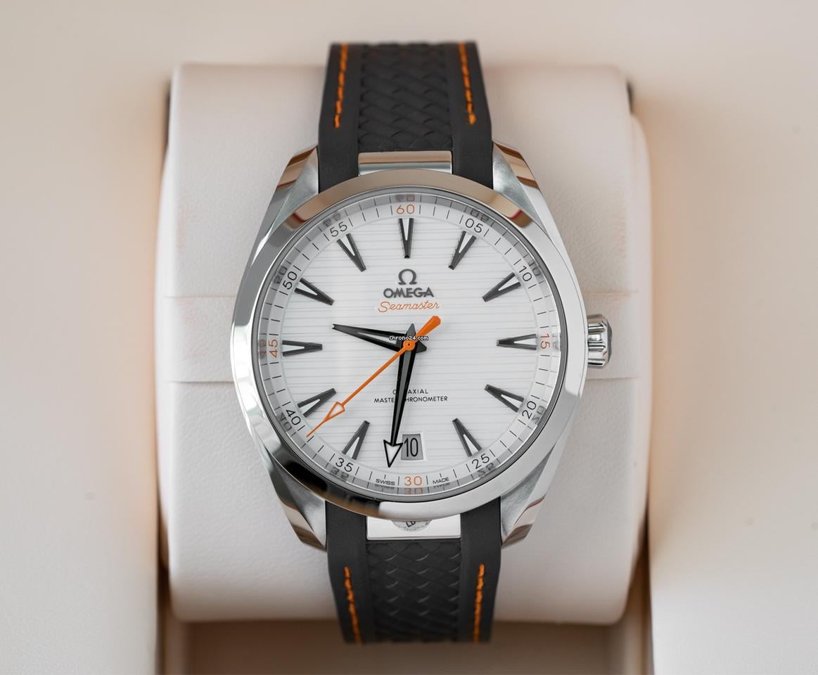 Omega Seamaster Aqua Terra NEW 2026 Seamaster Aqua Terra 41mm White on Rubber 220.12.41.21.02.002