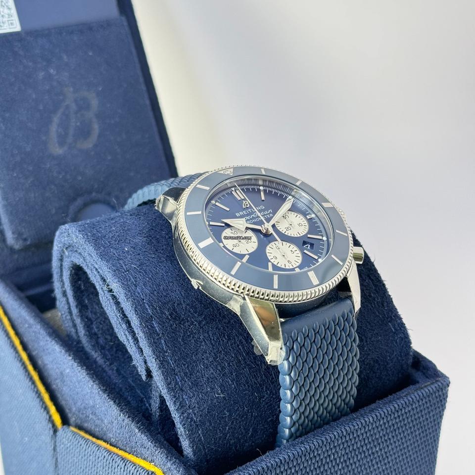 Breitling Superocean Heritage Chronograph B01 Chronograph 44 Superocean Heritage - ab0162161c1s1 - BLUE FACE