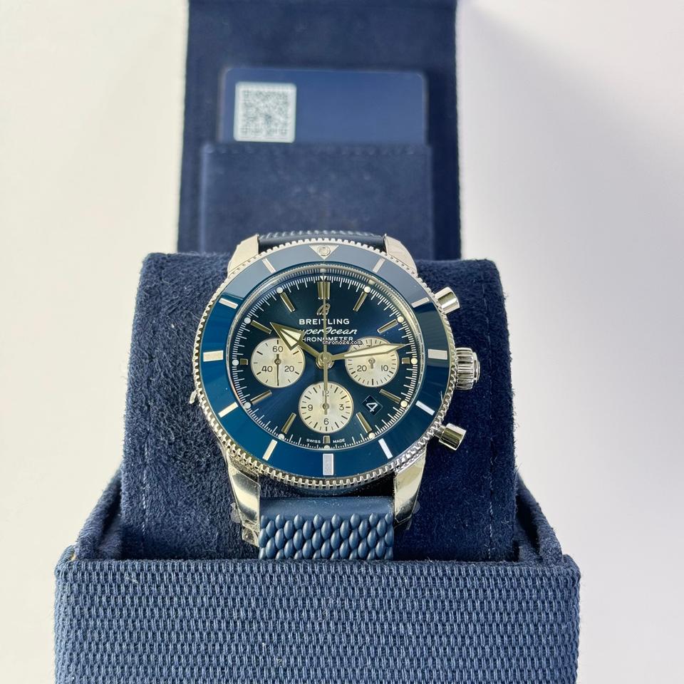Breitling Superocean Heritage Chronograph B01 Chronograph 44 Superocean Heritage - ab0162161c1s1 - BLUE FACE