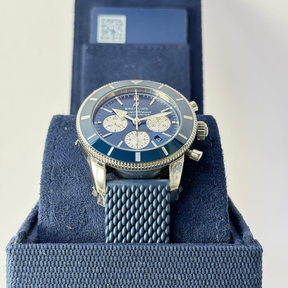 Breitling Superocean Heritage Chronograph B01 Chronograph 44 Superocean Heritage - ab0162161c1s1 - BLUE FACE