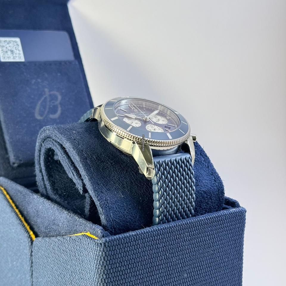 Breitling Superocean Heritage Chronograph B01 Chronograph 44 Superocean Heritage - ab0162161c1s1 - BLUE FACE