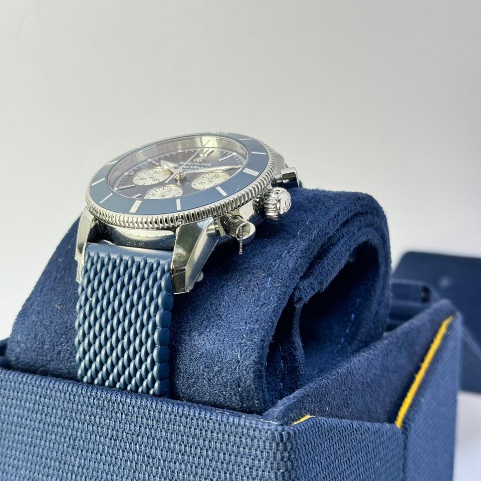 Breitling Superocean Heritage Chronograph B01 Chronograph 44 Superocean Heritage - ab0162161c1s1 - BLUE FACE
