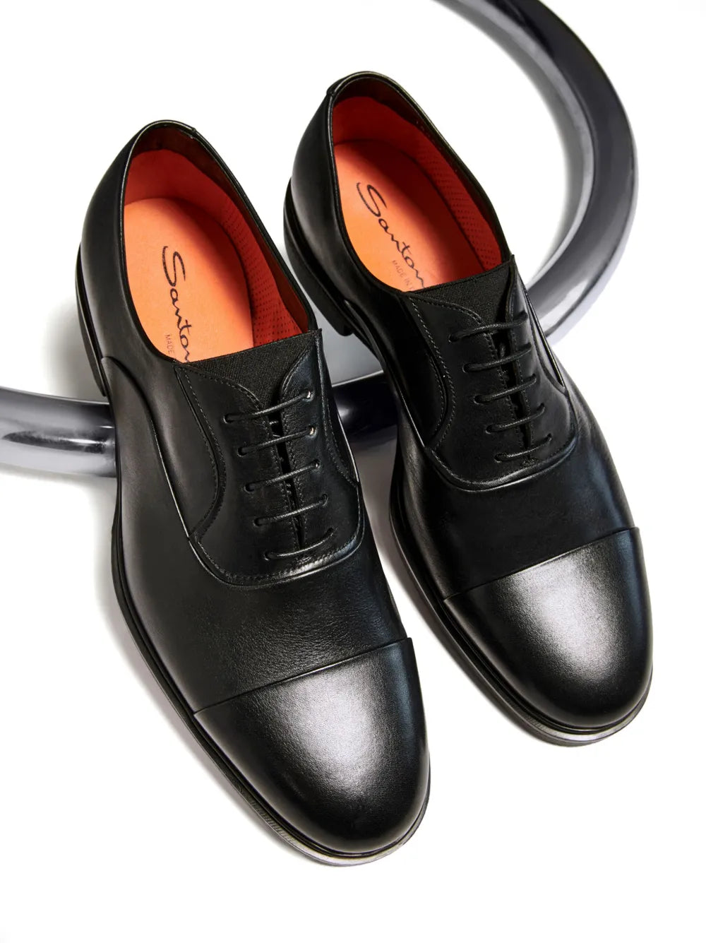 Easy leather oxford shoes