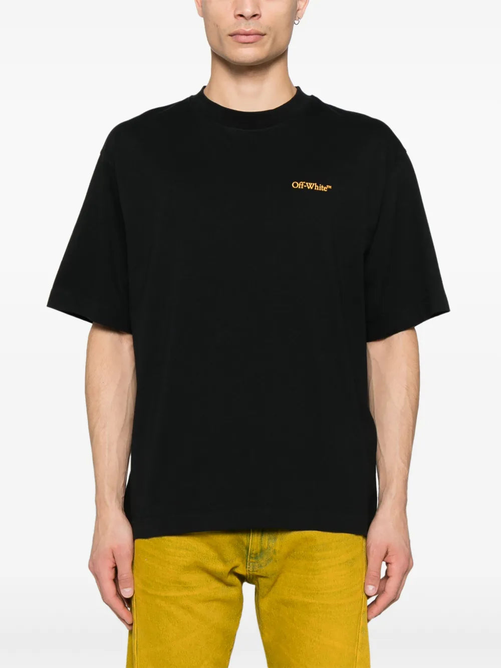 Off-White tape-arrow short-sleeve T-Shirt Black