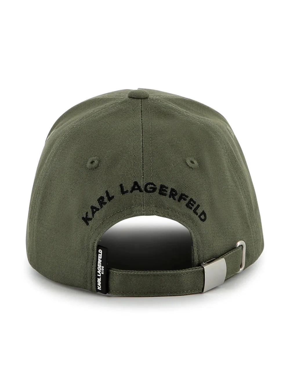 logo-embroidered cotton cap