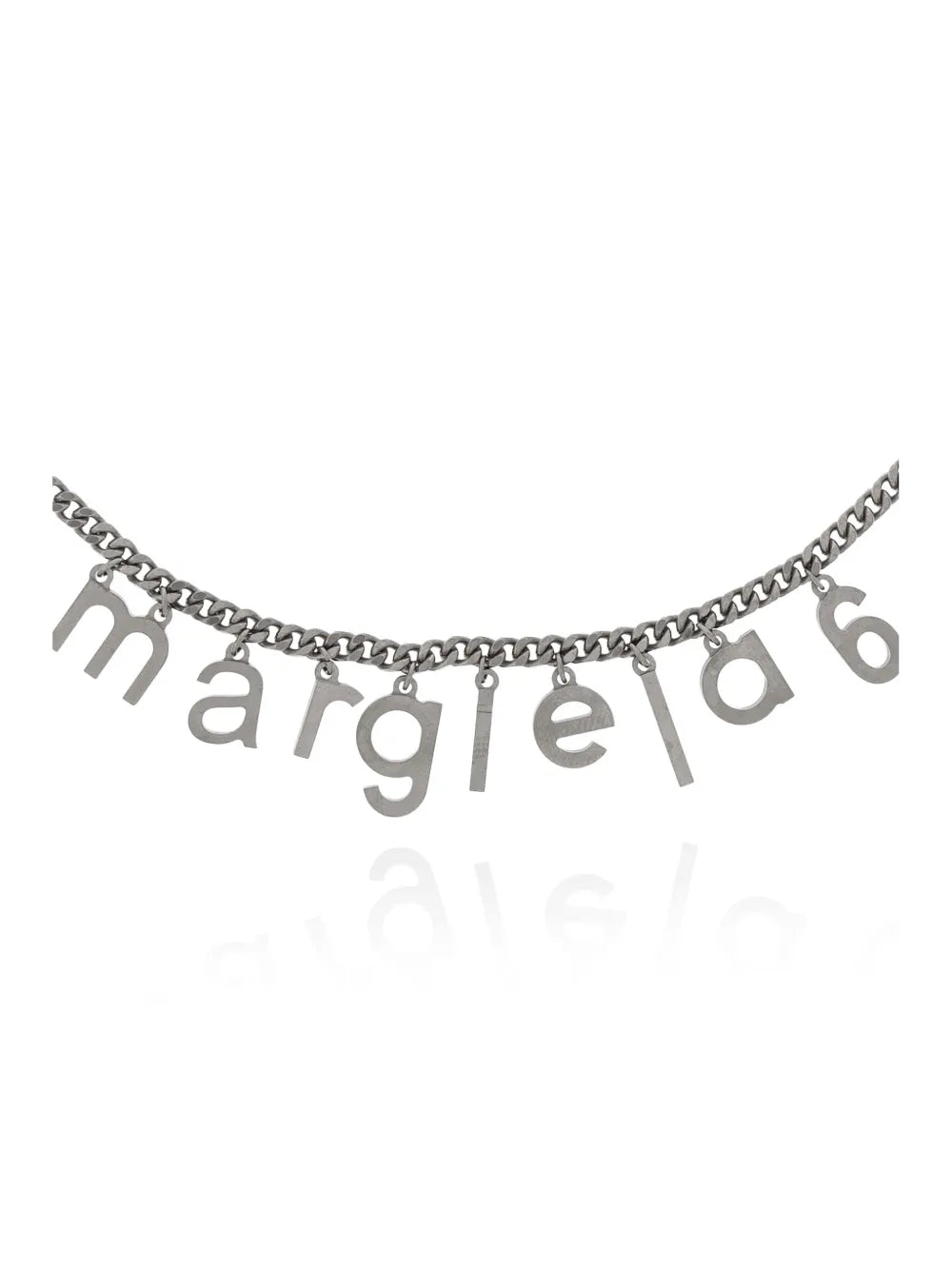 logo-lettering necklace