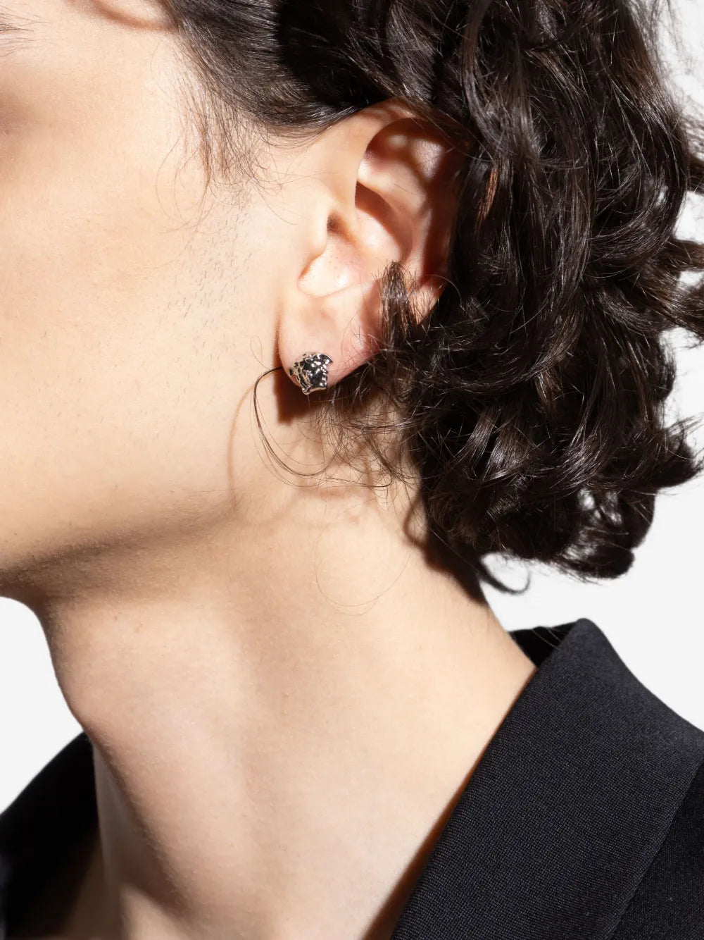 metal earrings