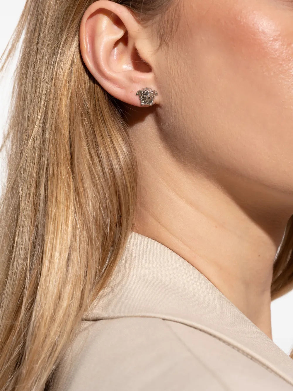 metal earrings