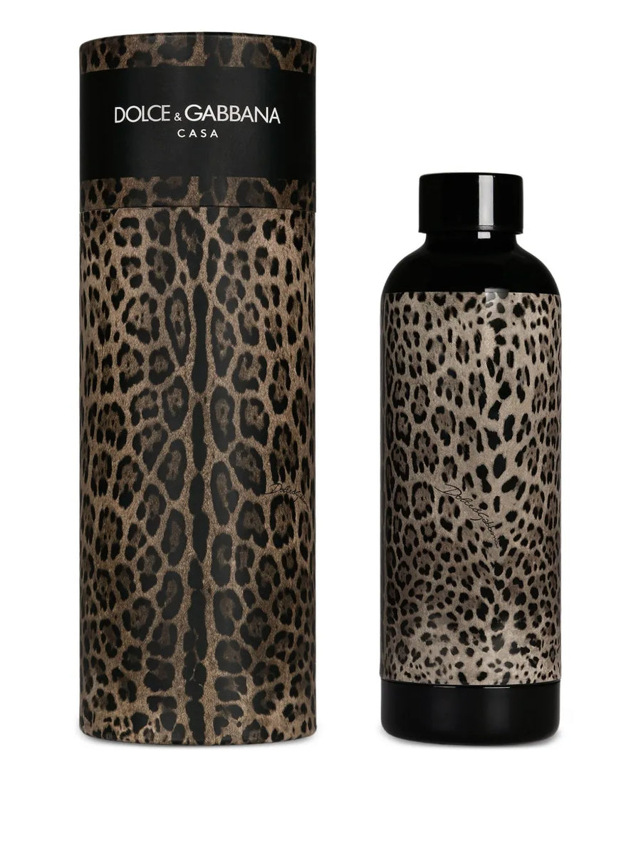 leopard-print thermos