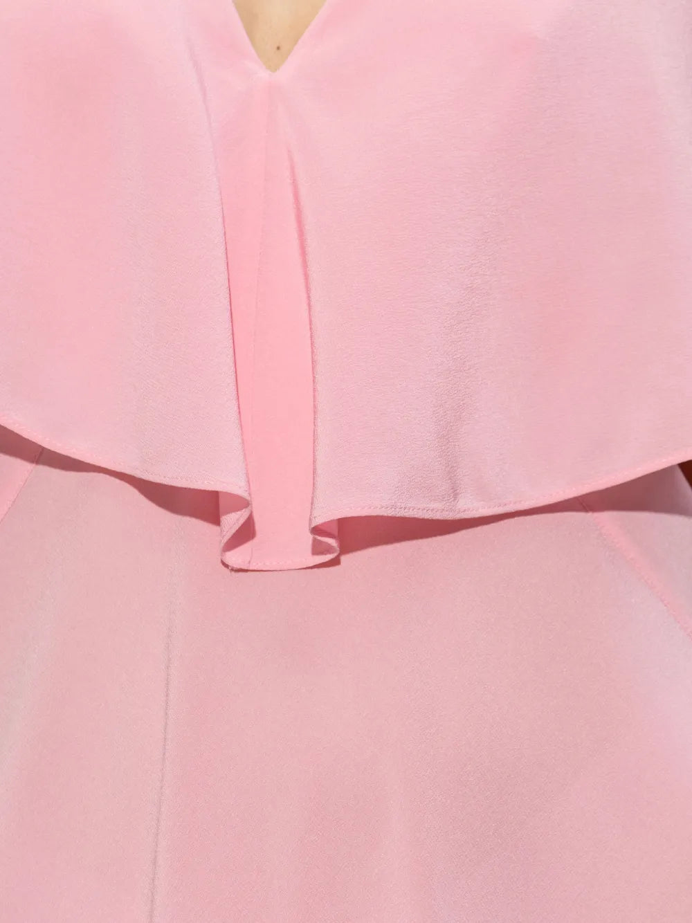 draped midi dress
