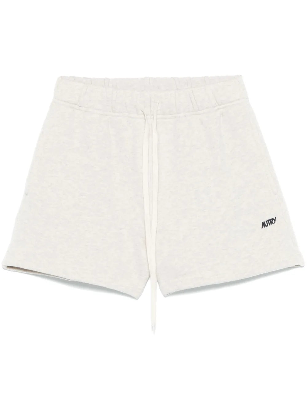 embroidered-logo shorts