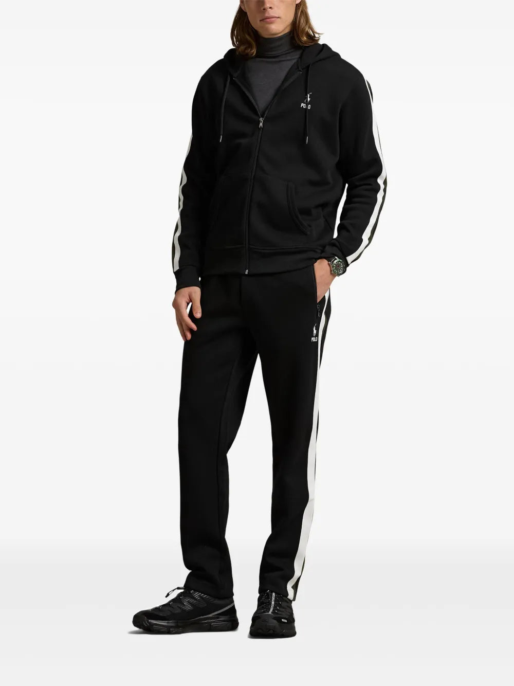 embroidered-logo Hoodie