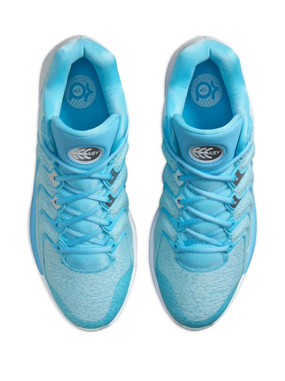 KD17 "Christmas - Aquarius Blue/Glacier Blue/Metallic Silver" sneakers