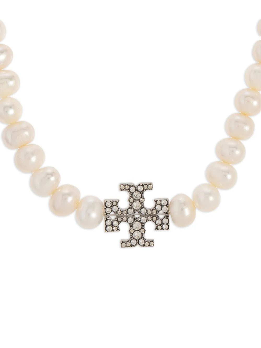 faux-pearl necklace