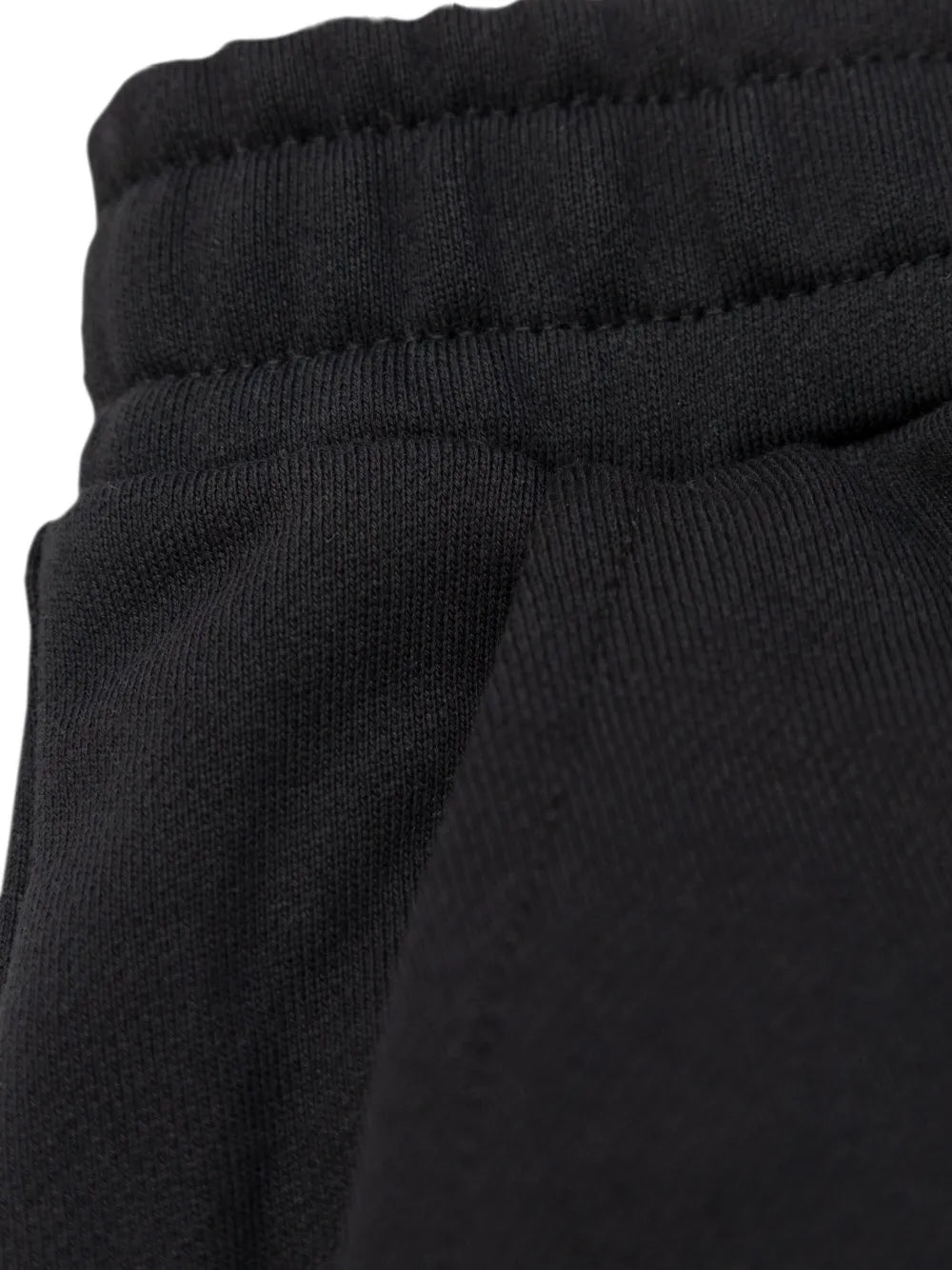 embroidered-logo shorts