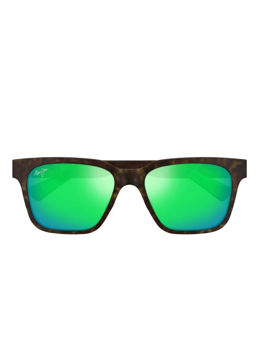 tortoise-frame sunglasses