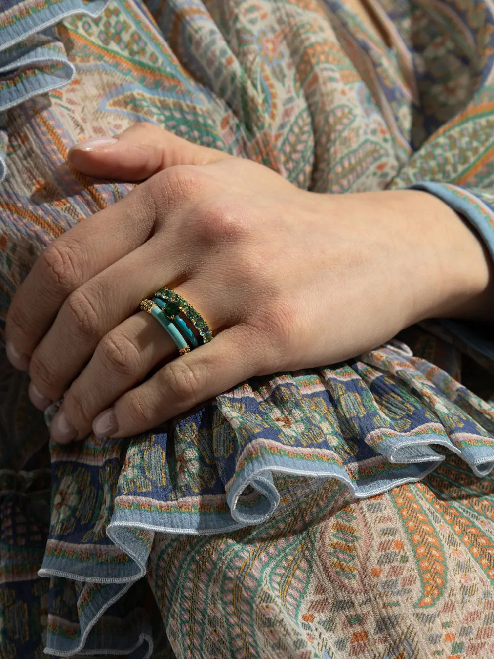 Hint of Shimmer ring