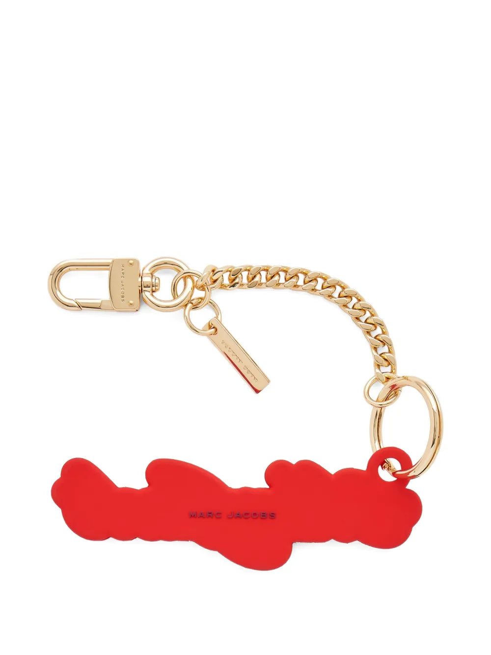 The Cursive Logo bag charm