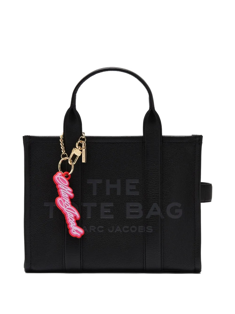 The Cursive Logo bag charm