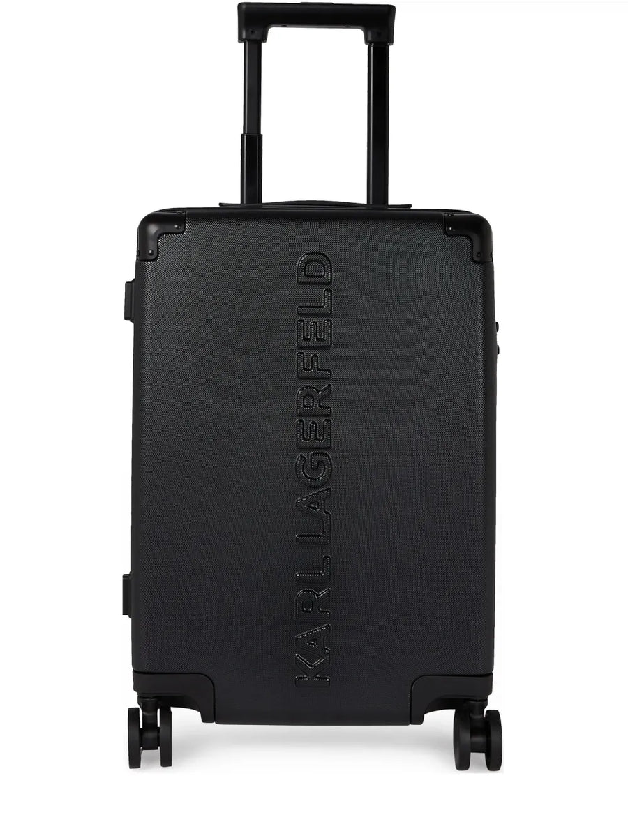 hard-shell cabin suitcase
