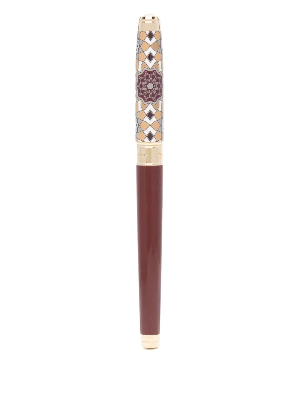 patterned rollerball pen