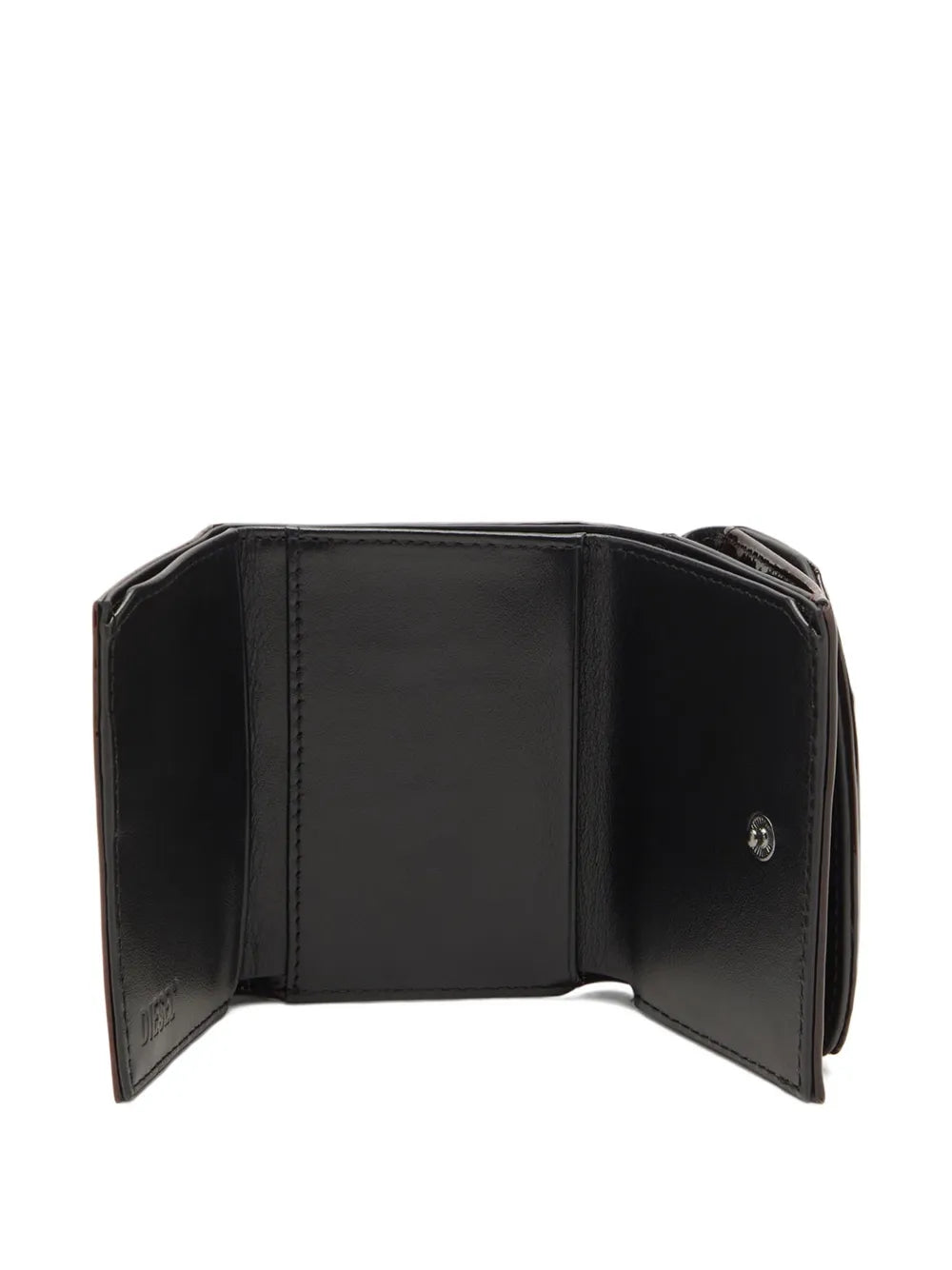 logo-plaque trifold wallet