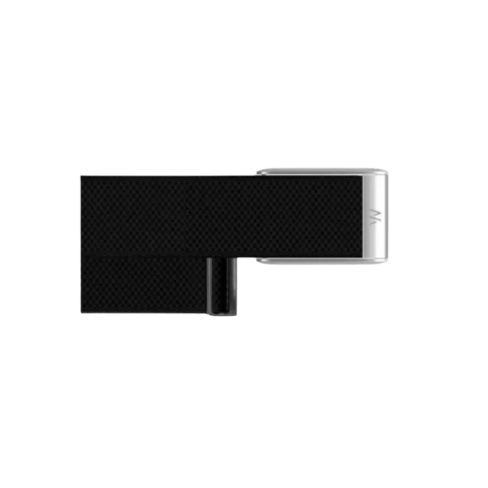 Whoop 5.0 Superknit Luxe Obsidian with Titanium Band (12 Month Peak Subscription Included)