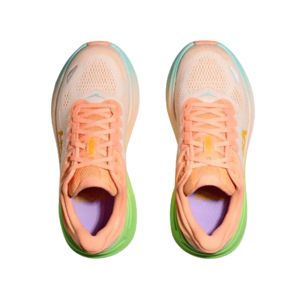 Hoka Bondi 9 frost / pale tangerine