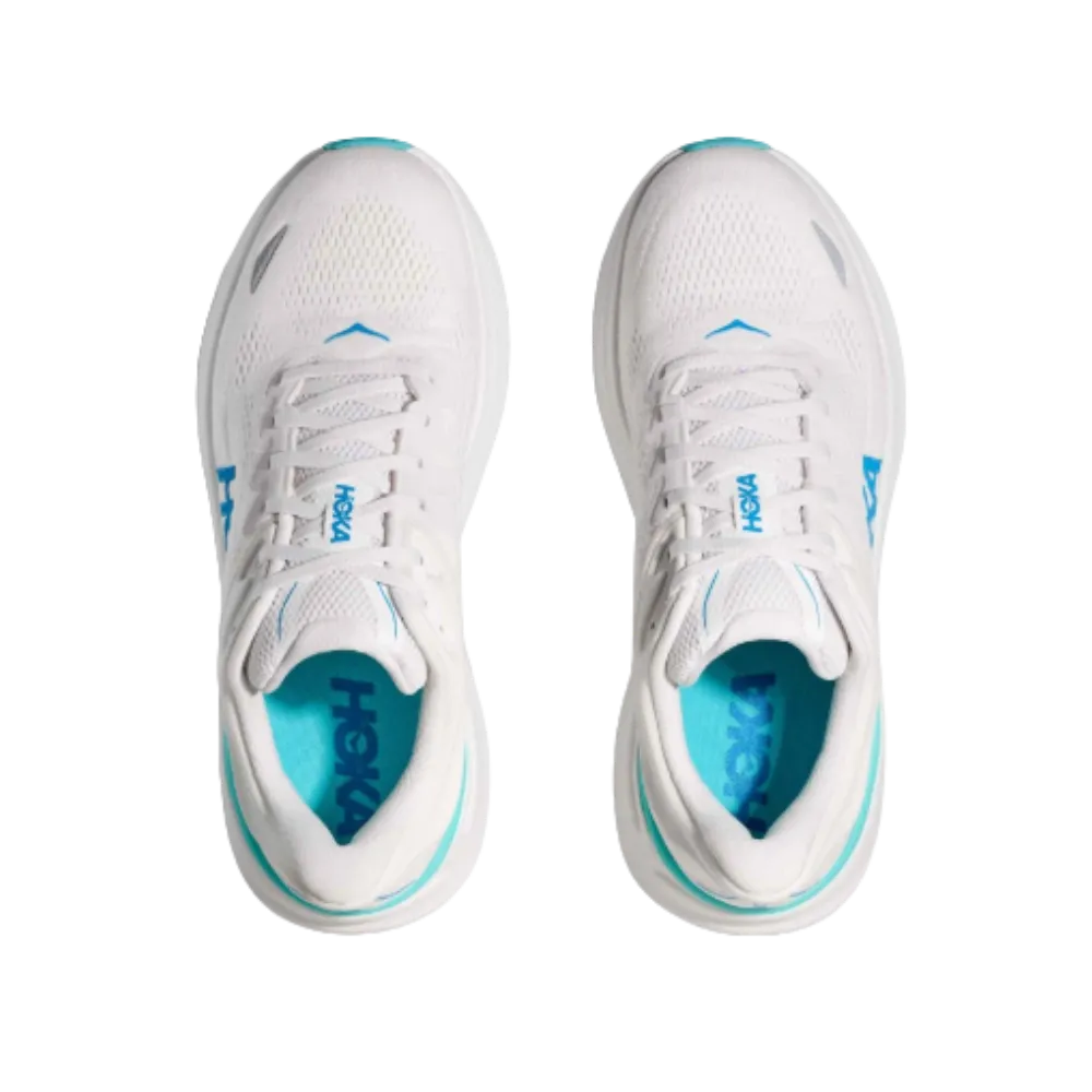 Hoka Bondi 9 White And Blue