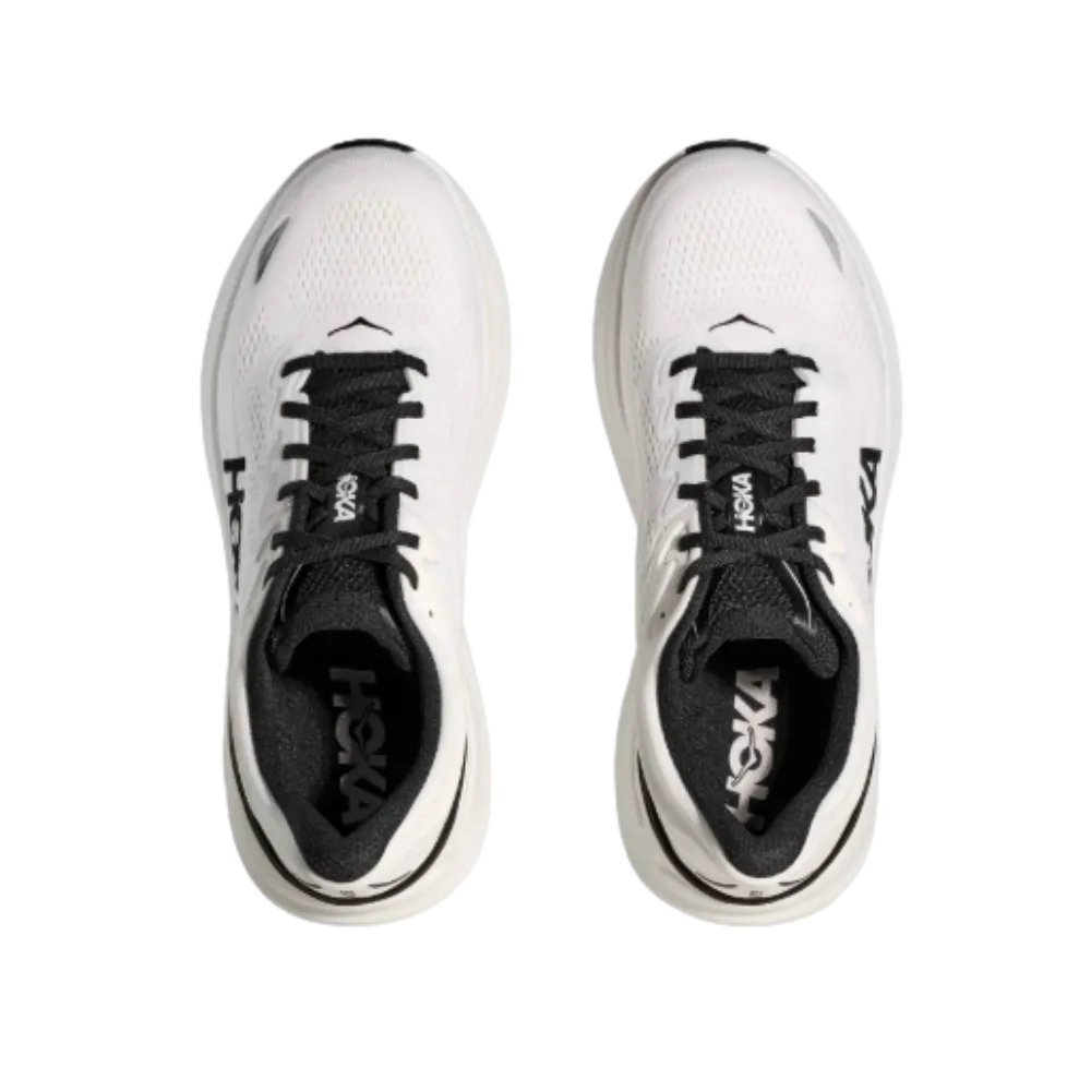 Hoka Bondi 9 White And Black