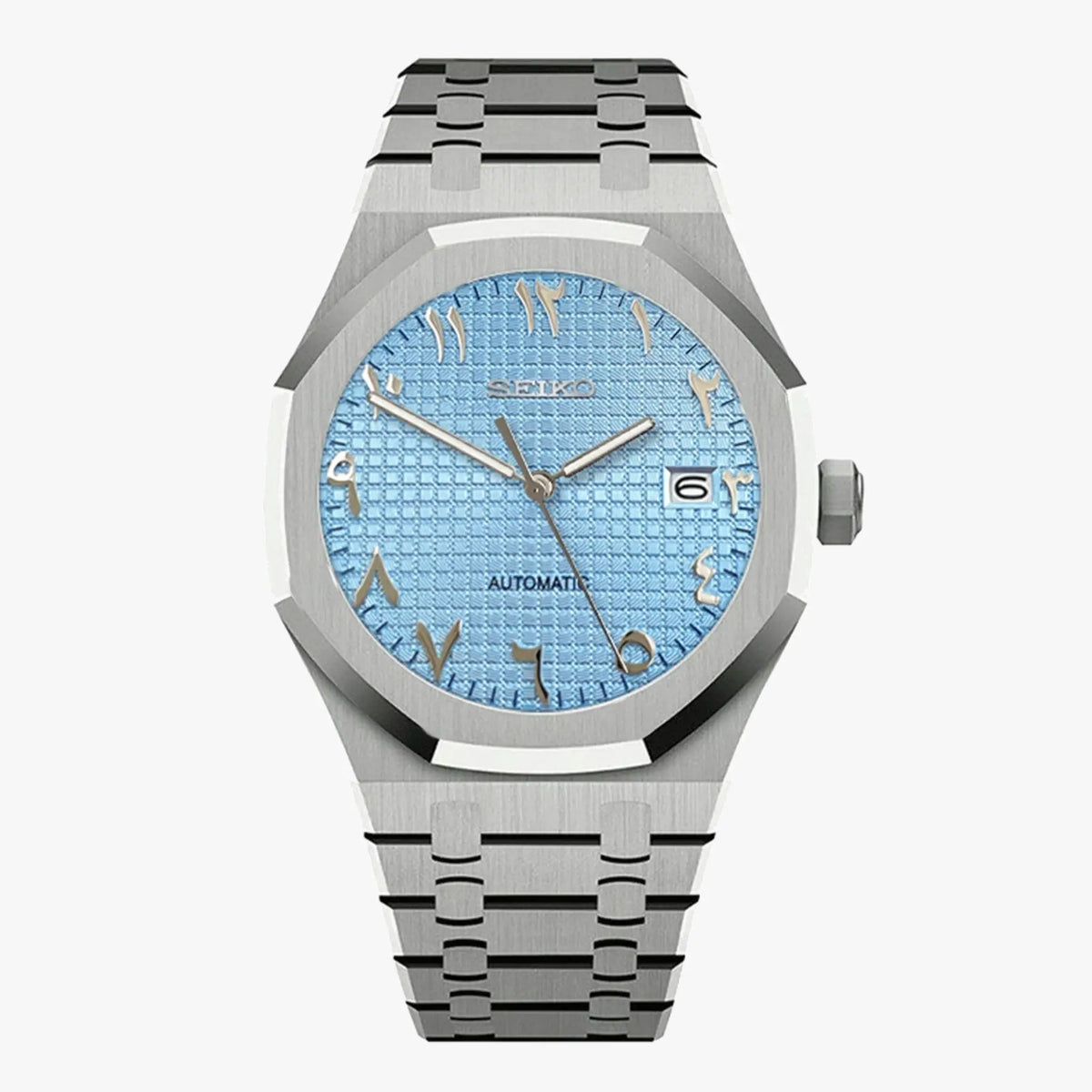 Royal Seikoak Arabic Ice Blue