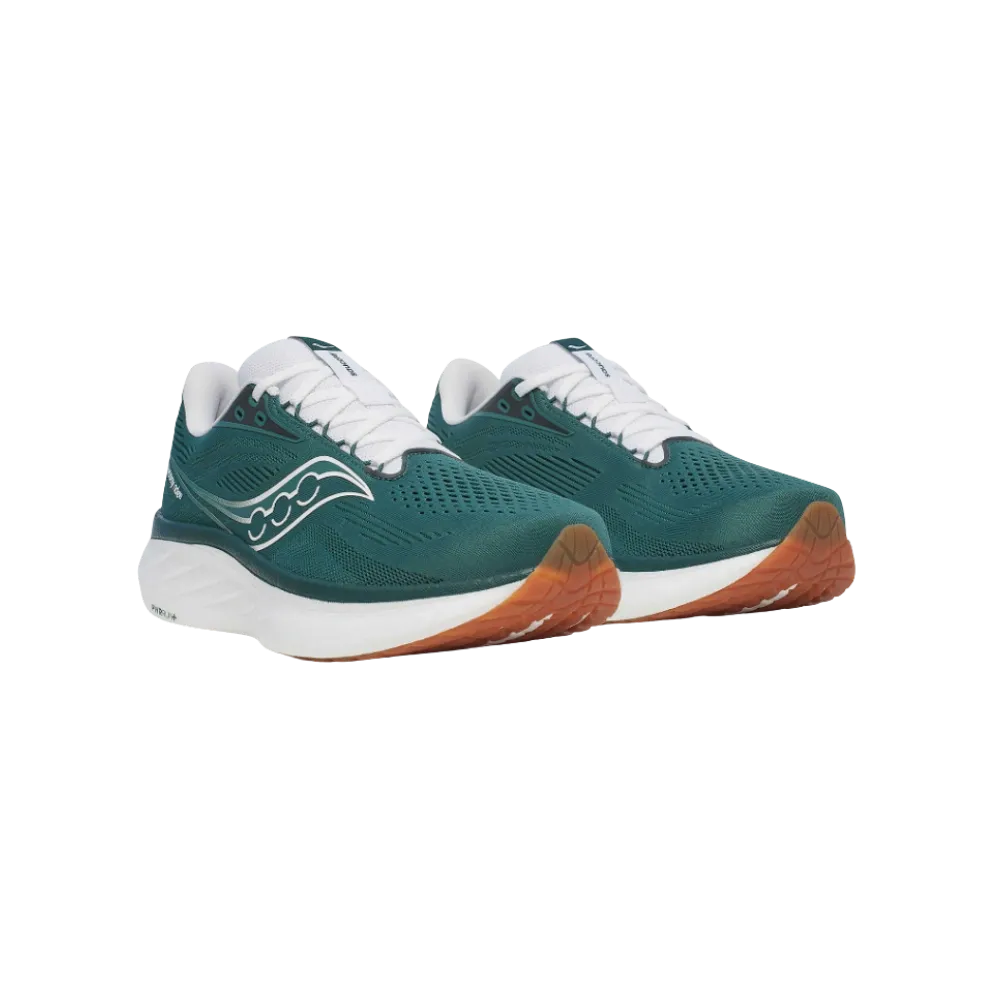 Saucony Ride 18 Pine White
