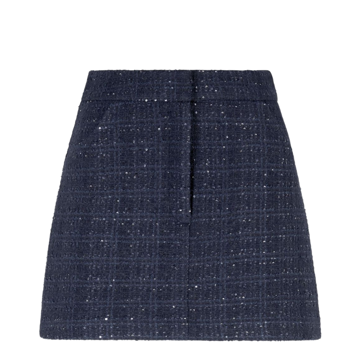 Wool Blend Mini Skirt