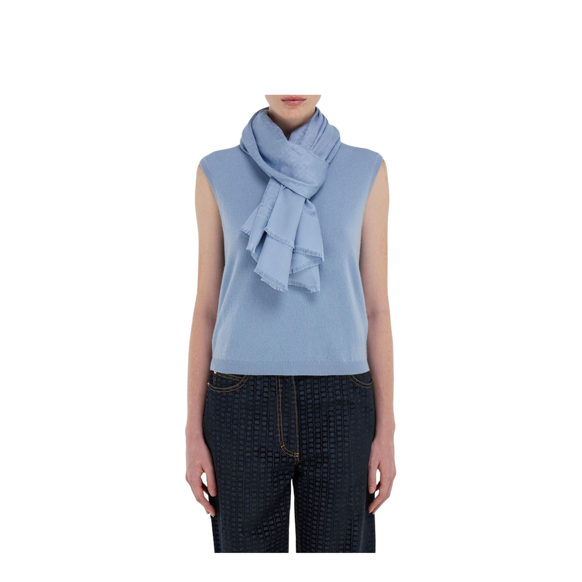 Clear Blue Scarfs