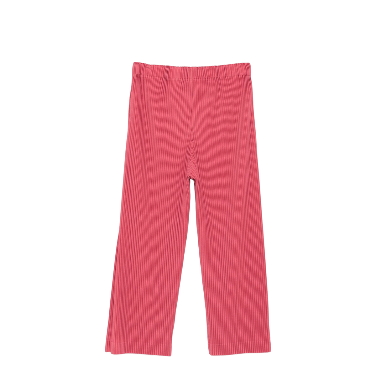 Raspberry Pink Concealed Front Button Fastening Trousers