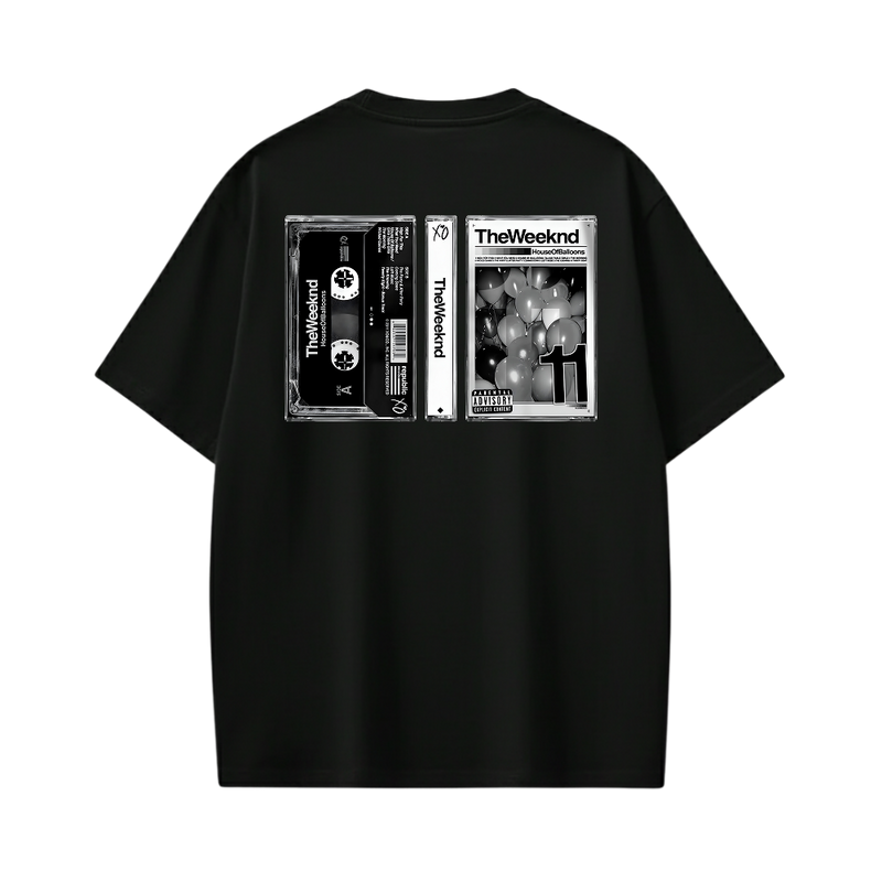Weeknd - Black Tape (Black) T-shirt