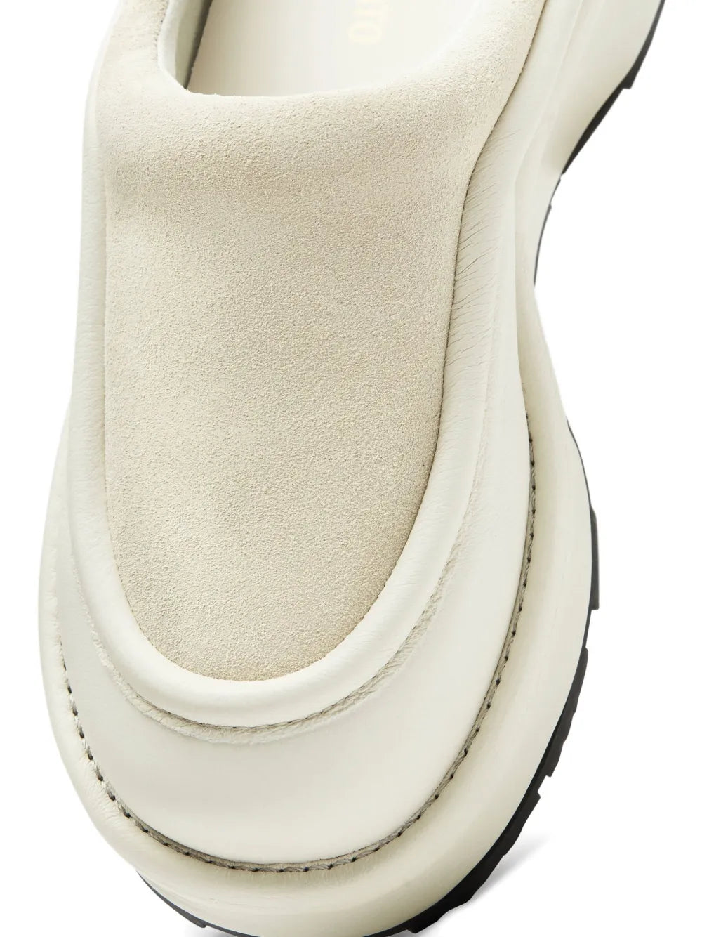 Pillow slip-on sculpted mules