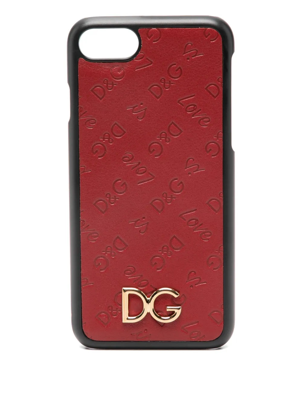 iPhone 7 embossed logo-plaque phone case