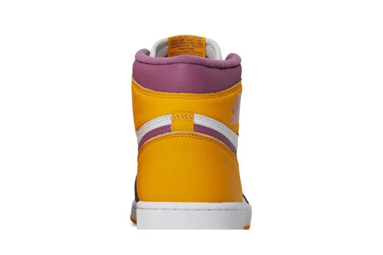 Air Jordan 1 High Retro OG University Gold And Light Bordeaux / Brotherhood