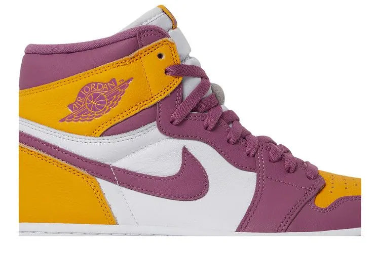 Air Jordan 1 High Retro OG University Gold And Light Bordeaux / Brotherhood