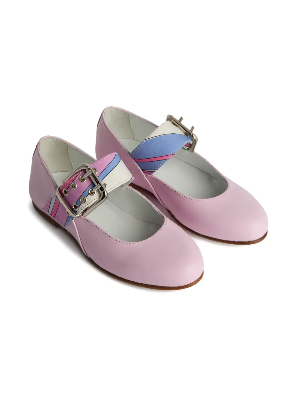 buckle-detail ballet flats