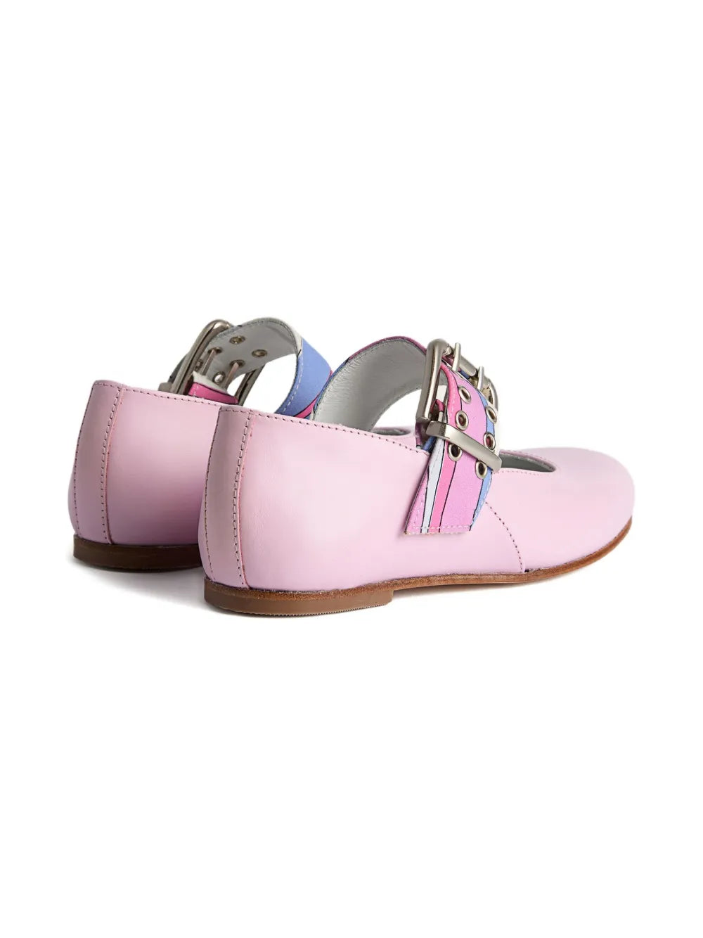 buckle-detail ballet flats
