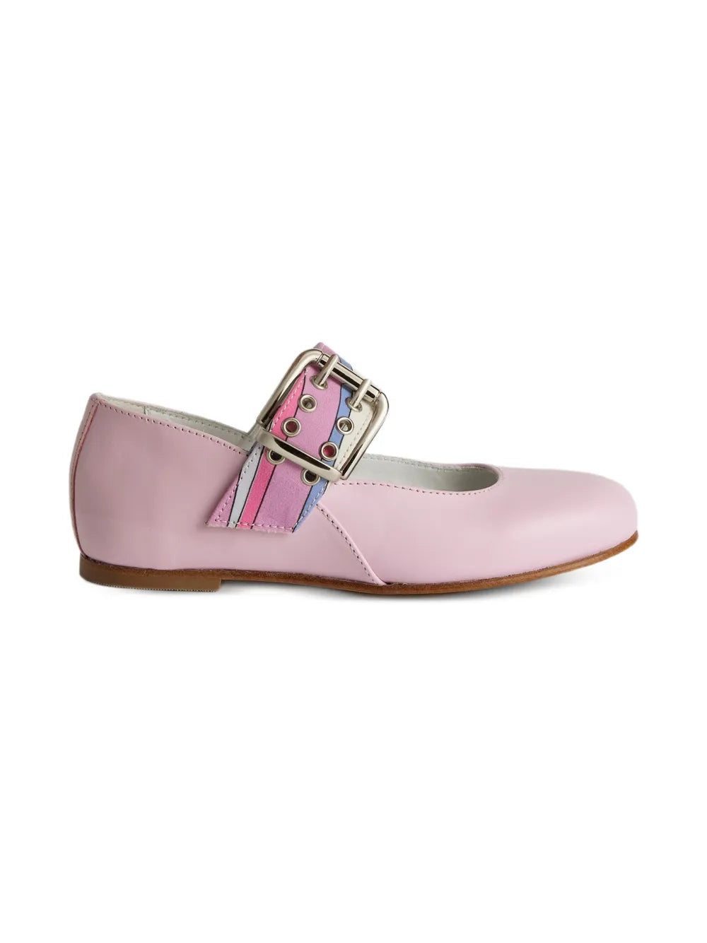 buckle-detail ballet flats