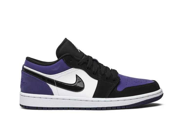 NIKE AIR JORDAN 1 LOW COURT PURPLE