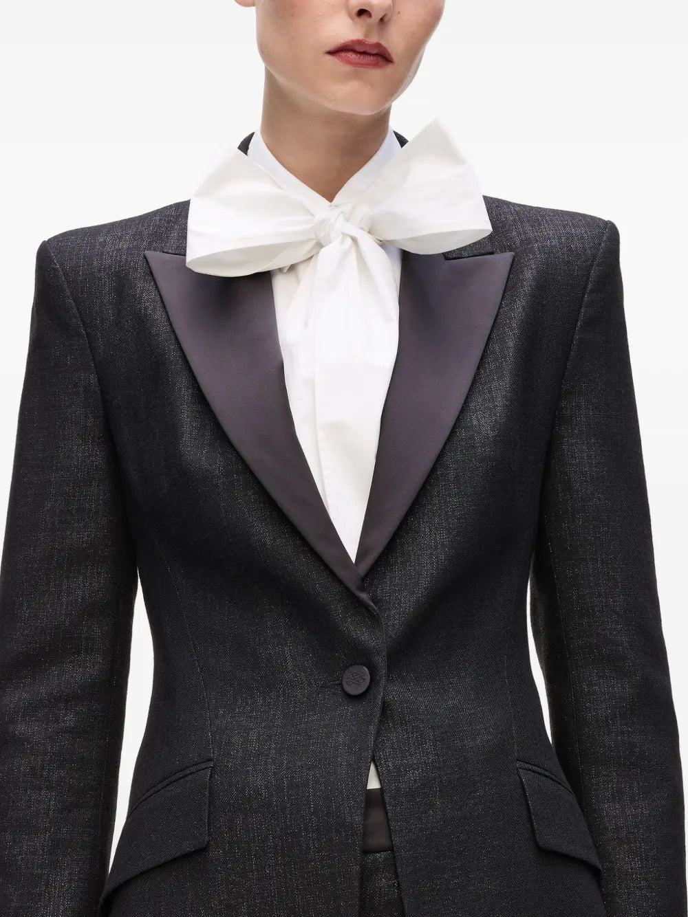 peak-lapel blazer